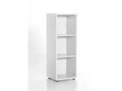 PROREGAL Aktenregal Tiger Medium HxBxT 110 x 40 x 34 cm 3 Fächern Weiß* Büroregale