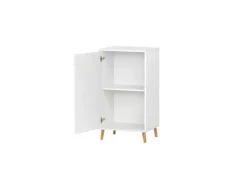 PROREGAL Aktenschrank Jaguar Small HxBxT 92,6 x 51 x 41 cm 2 Fächern & 1 Flügeltür