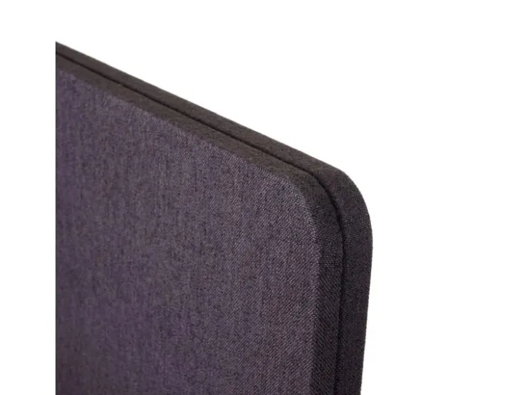 PROREGAL Akustik-Tischtrennwand HxBxT 60x65x2 cm Doppelwandig Stoff Büro-Sichtschutz Schreibtisch Pinnwand* Pinnwände