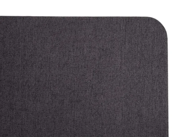 PROREGAL Akustik-Tischtrennwand HxBxT 60x65x2 cm Doppelwandig Stoff Büro-Sichtschutz Schreibtisch Pinnwand* Pinnwände