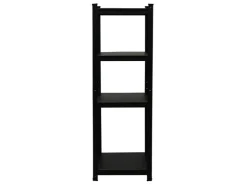 PROREGAL All Black Series Schwerlastregal Ragnar für Gesamtlast 500 kg HxBxT 150 x 45 x 45 cm Matt Schwarz Kellerregal Steckregal Garagenregal* Schwerlastregal