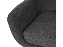 PROREGAL 2er-Set Barhocker Oslo Mit Lehne Sitzhöhe 79cm Textil Barstuhl Tresenhocker* Hocker