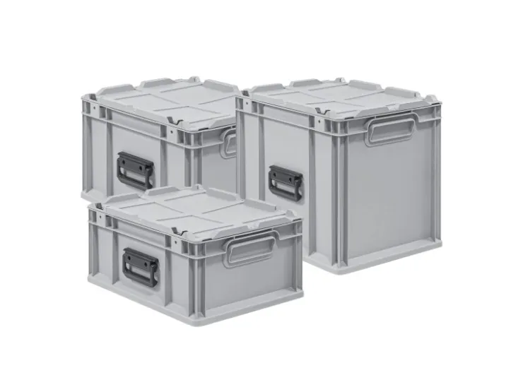PROREGAL Eurobox Nextgen Portable HxBxT 335x 40 x 60 cm 65 Liter Eurobehälter Transportbox Transportbehälter Stapelbehälter* Aufbewahrung