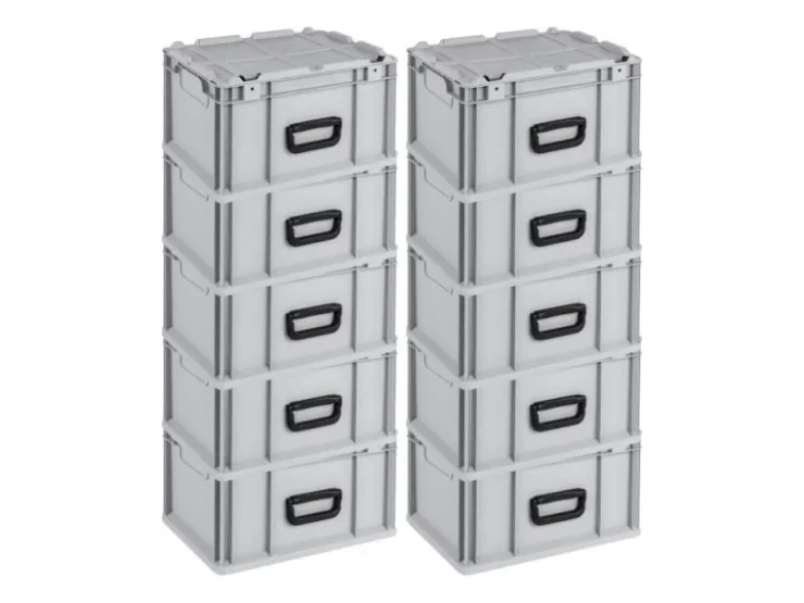 PROREGAL Eurobox Nextgen Portable HxBxT 235x 30 x 40 cm 20 Liter Eurobehälter Transportbox Transportbehälter Stapelbehälter* Aufbewahrung