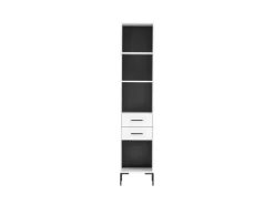 PROREGAL Hochschrank Panda HxBxT 195 x 40 x 40 cm 4 Fächern & 2 Schubladen* Büroregale
