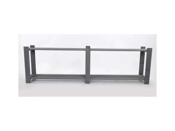 PROREGAL Holzregal Pinepeak HxBxT 50 x 170 x 28 cm 2 Fachboden 1,2 cm Dickes Kiefernholz