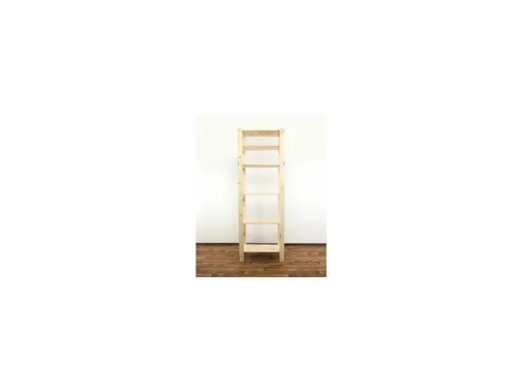 PROREGAL Holzregal Woodland HxBxT 230 x 80 x 50 cm Fachlast 120 kg 6 Fachboden Kiefernholz Natur