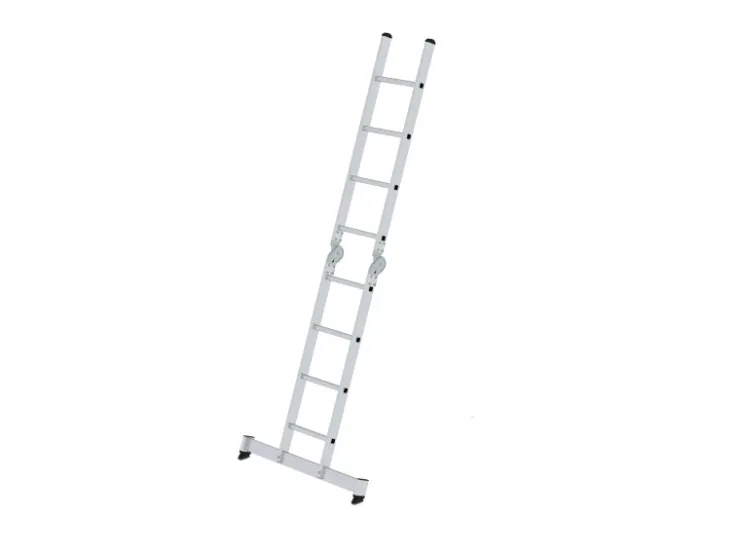 PROREGAL Klappleiter 2-Teilig mit Traverse 2 x 4 Sprossen* Klapptritte
