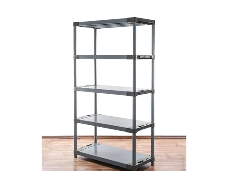 PROREGAL Kunststoffregal Big Grey Bear Tall HxBxT 180 x 80 x 46 cm Fachlast 160 kg