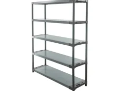 PROREGAL Kunststoffregal Grey Bear Tall HxBxT 180 x 150 x 46 cm Fachlast 70 kg* Kunststoffregale