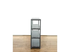 PROREGAL Kunststoffregal Big Grey Bear Low HxBxT 138 x 150 x 46 cm Fachlast 120 kg