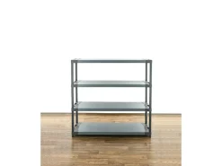 PROREGAL Kunststoffregal Big Grey Bear Low HxBxT 138 x 130 x 46 cm Fachlast 120 kg* Kunststoffregale