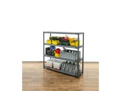 PROREGAL Kunststoffregal Big Grey Bear Low HxBxT 138 x 130 x 46 cm Fachlast 120 kg* Kunststoffregale