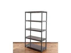 PROREGAL Kunststoffregal Big Grey Bear Tall HxBxT 180 x 100 x 46 cm Fachlast 160 kg* Kunststoffregale