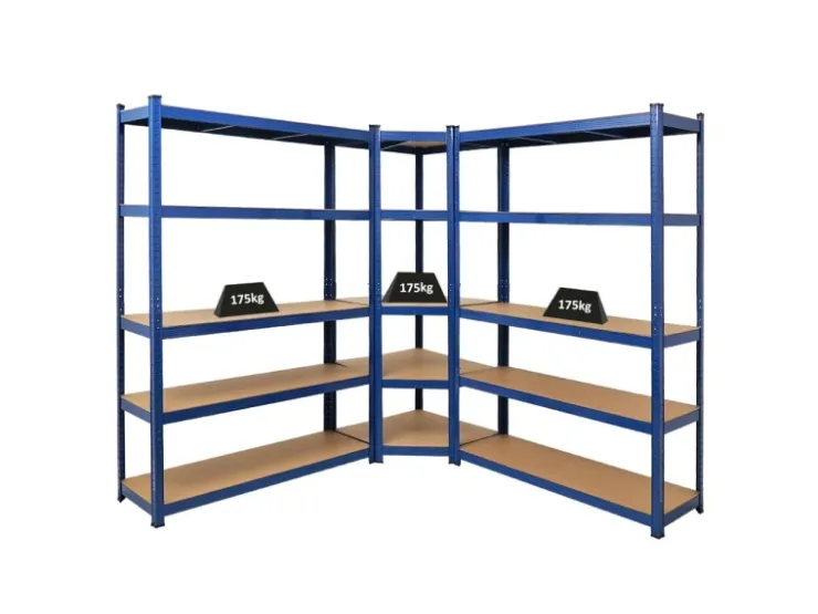 PROREGAL Mega Deal 1 x Eckregal & 2x Schwerlastregal Ragnar HxBxT 180 x 190 x 40 cm Fachlast 175 kg Kellerregal Steckregal Garagenregal