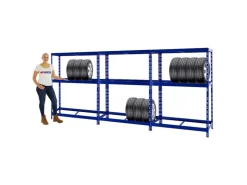 PROREGAL Mega Deal 3x Reifenregal Tiger mit Fachboden HxBxT 180 x 130 x 50 cm Bis Zu Insgesamt 36 Reifen* Weitere Regale