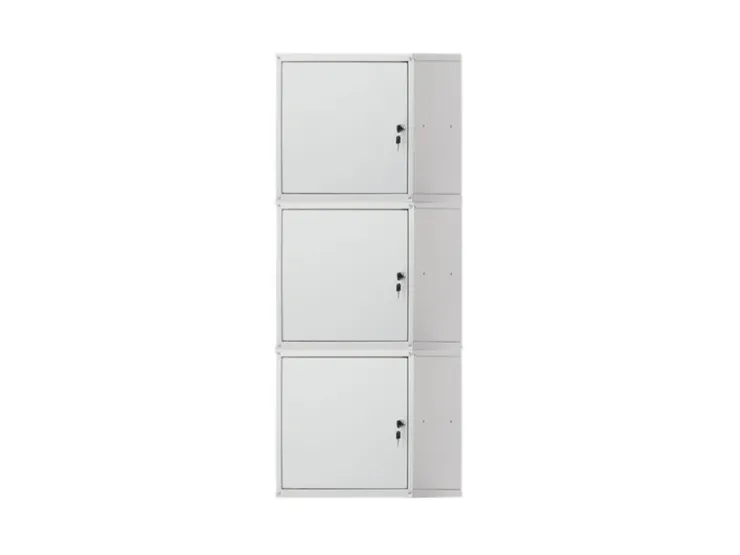 PROREGAL Mega Deal 3x Schließfachwürfel Cubic XL HxBxT 45 x 45 x 45 cm