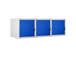 PROREGAL Mega Deal 3x Schließfachwürfel Cubic HxBxT 35 x 35 x 35 cm