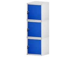 PROREGAL Mega Deal 3x Schließfachwürfel Cubic HxBxT 35 x 35 x 35 cm