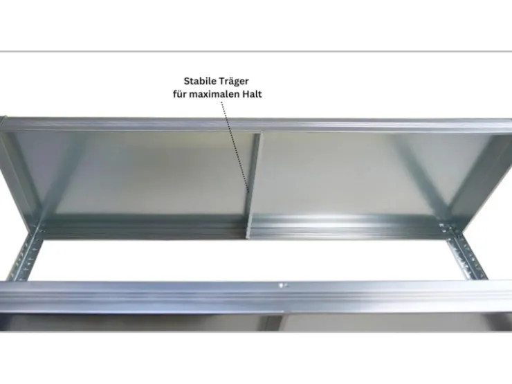 PROREGAL Mega Deal 2x Schwerlastregal Steel Eagle HxBxT 180x120x60cm Fachlast 130kg Verzinkt* Schwerlastregal