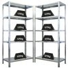 PROREGAL Mega Deal 2x Schwerlastregal Ares HxBxT 180x90x40cm Fachlast 125 kg Verzinkt