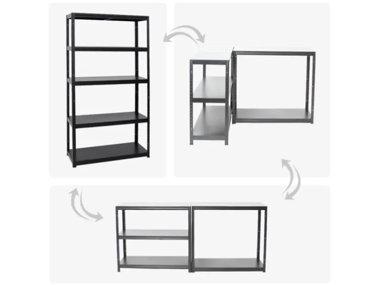 PROREGAL Mega Deal 3x Schwerlastregal Steel Eagle HxBxT 180 x 100 x 40 cm Fachlast 130 kg* Büroregale