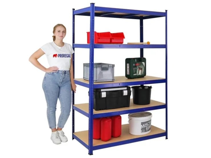 PROREGAL Mega Deal 2x Schwerlastregal Taurus HxBxT 180 x 120 x 60 cm Fachlast 175 kg