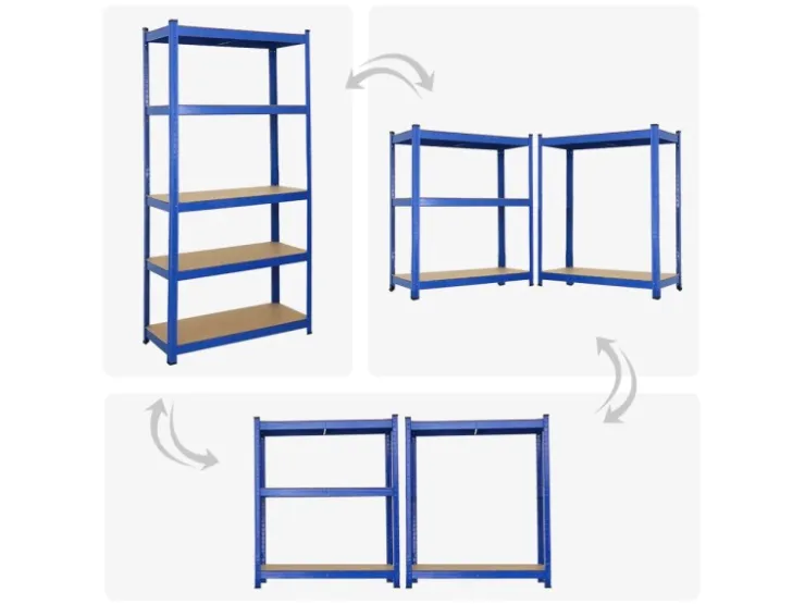 PROREGAL Mega Deal 2x Schwerlastregal Ragnar HxBxT 180 x 90 x 40 cm Fachlast 175 kg