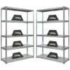 PROREGAL Mega Deal 2x Schwerlastregal Steel Eagle HxBxT 180x120x40 cm Fachlast 130kg Verzinkt* Regalsysteme
