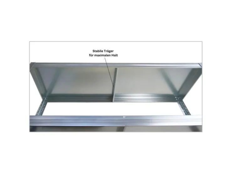 PROREGAL Mega Deal 2x Schwerlastregal Steel Eagle HxBxT 180x120x40 cm Fachlast 130kg Verzinkt* Regalsysteme