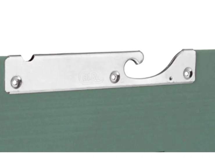 PROREGAL Pendelhefterregal Einseitig Stecksystem T-Profil HxBxT 235 x 100 x 40 cm 7 Ebenen Fachlast 40 kg Pendelsystem Elba & Leitz