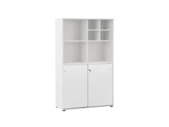 PROREGAL Pigeon Set Aktenregal Aktenschrank & Regalkreuz Breite 100 cm