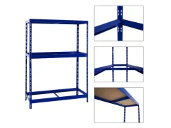 PROREGAL Reifenregal Tiger mit Fachboden HxBxT 180 x 130 x 50 cm bis zu 12 Reifen auf 2 Ebenen* Weitere Regale