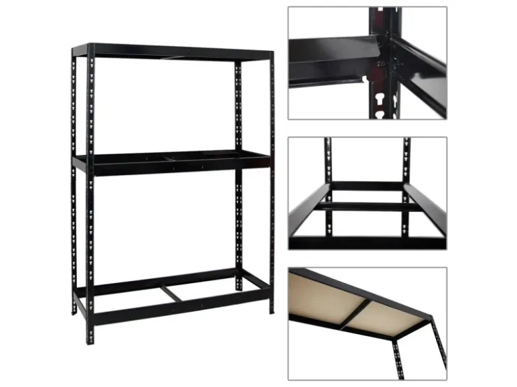 PROREGAL Reifenregal Tiger mit Fachboden HxBxT 180 x 130 x 50 cm bis zu 12 Reifen auf 2 Ebenen* Weitere Regale