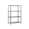 PROREGAL Schraubregal Panda Mid HxBxT 150 x 110 x 40 cm Fachlast 90 kg Verzinkt
