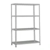 PROREGAL Schraubregal Panda Mid HxBxT 150 x 100 x 30 cm Fachlast 100 kg Grau