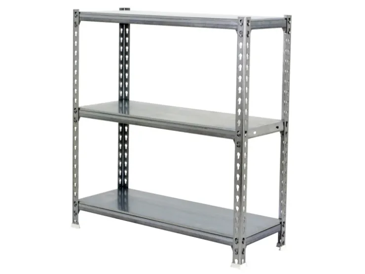 PROREGAL Schwerlastregal Baby Metal Shark HxBxT 90 x 90 x 30 cm Fachlast 180 kg Verzinkt