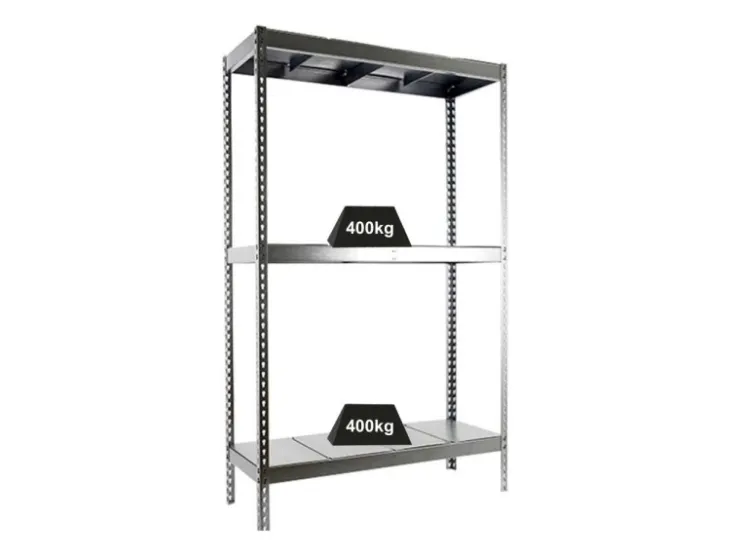 PROREGAL Schwerlastregal Big Metal Yeti Three HxBxT 200 x 180 x 45 cm Fachlast 400 kg Verzinkt* Metallregale