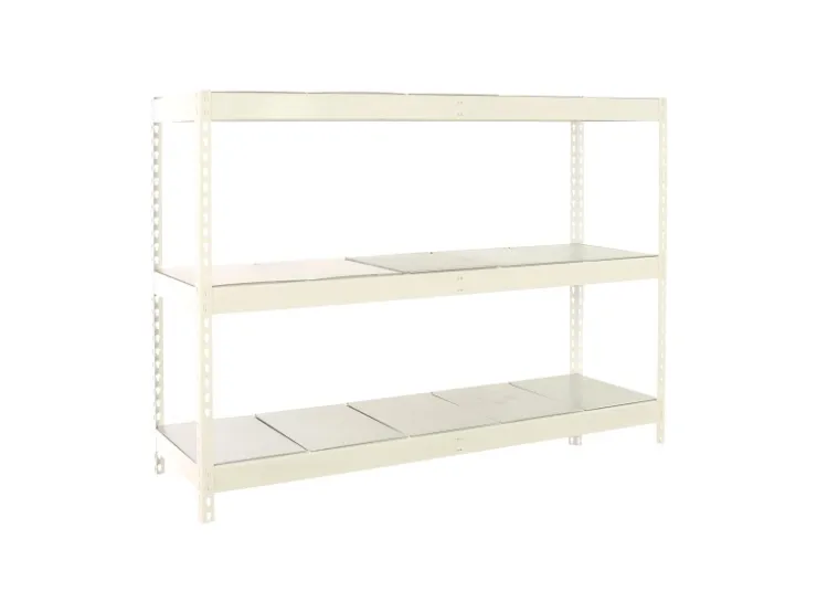 PROREGAL Schwerlastregal Metal Beast Three HxBxT 200 x 150 x 60 cm Fachlast 600 kg Weiß* Regalsysteme