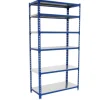 PROREGAL Schwerlastregal Giant Metal Shark HxBxT 250 x 80 x 50 cm Fachlast 180 kg Blau* Metallregale