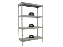 PROREGAL Schwerlastregal Metal Beast Four HxBxT 200 x 180 x 45 cm Fachlast 600 kg Verzinkt