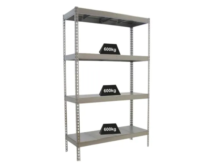 PROREGAL Schwerlastregal Metal Beast Four HxBxT 200 x 180 x 45 cm Fachlast 600 kg Verzinkt