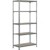 PROREGAL Schwerlastregal Muli HxBxT 180 x 80 x 40 cm 5 Fachböden Fachlast 150 kg Verzinkt* Schwerlastregal