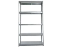 PROREGAL Schwerlastregal Steel Eagle HxBxT 180x100x60cm Fachlast 130kg Verzinkt* Schwerlastregal