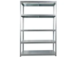 PROREGAL Schwerlastregal Steel Eagle HxBxT 180x120x60cm Fachlast 130kg Verzinkt* Schwerlastregal