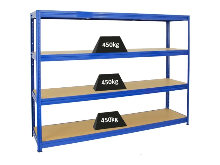 PROREGAL Schwerlastregal Dino HxBxT 180 x 240 x 60 cm Fachlast 450 kg