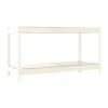 PROREGAL Schwerlastregal Mini Metal Yeti Two HxBxT 90 x 120 x 45 cm Fachlast 400 kg Weiß* Regalsysteme