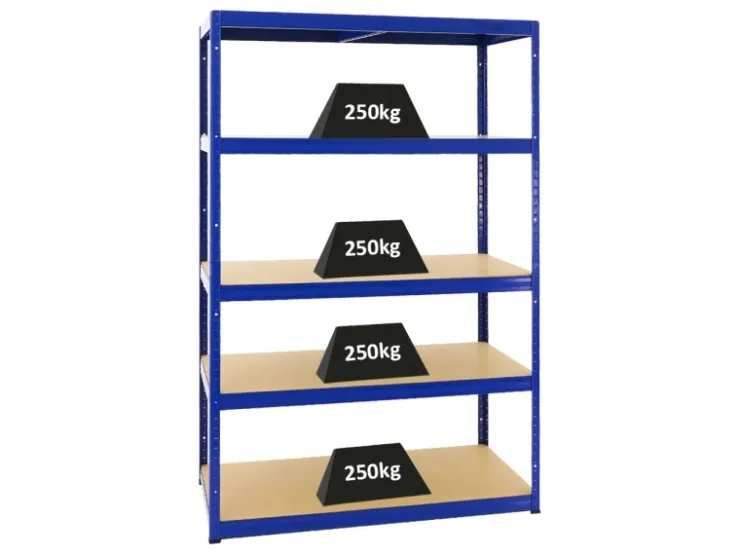 PROREGAL Schwerlastregal Big Elephant M HxBxT 180 x 120 x 60 cm Fachlast 250 kg