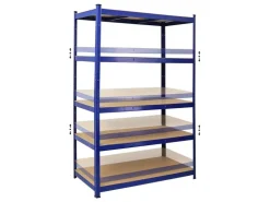 PROREGAL Schwerlastregal Taurus HxBxT 180 x 120 x 60 cm Fachlast 175 kg* Kellerregale|Schwerlastregal