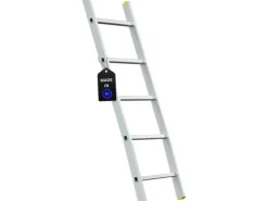 PROREGAL Sprossen-Anlegeleiter Economy Plus Ohne Traverse 5 Sprossen Arbeitshöhe 2,43 m Traglast 150 kg* Leitern